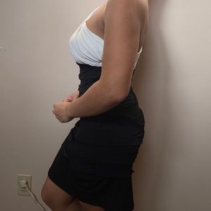 Black and white dress